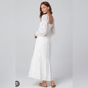 Saltwater lux Long Sleeve Maxi Dress